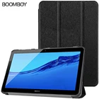 Чехол для Huawei MediaPad T3 9,6, 10 дюймов, магнитный чехол для планшета с подставкой, кожаный флип-чехол, смарт-чехол с функцией пробуждениясна