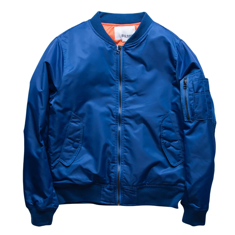 

Autumn and winter national tide sports stand collar air force MA1 pilot jacket men's baseball clothes lovers sportswear jacket