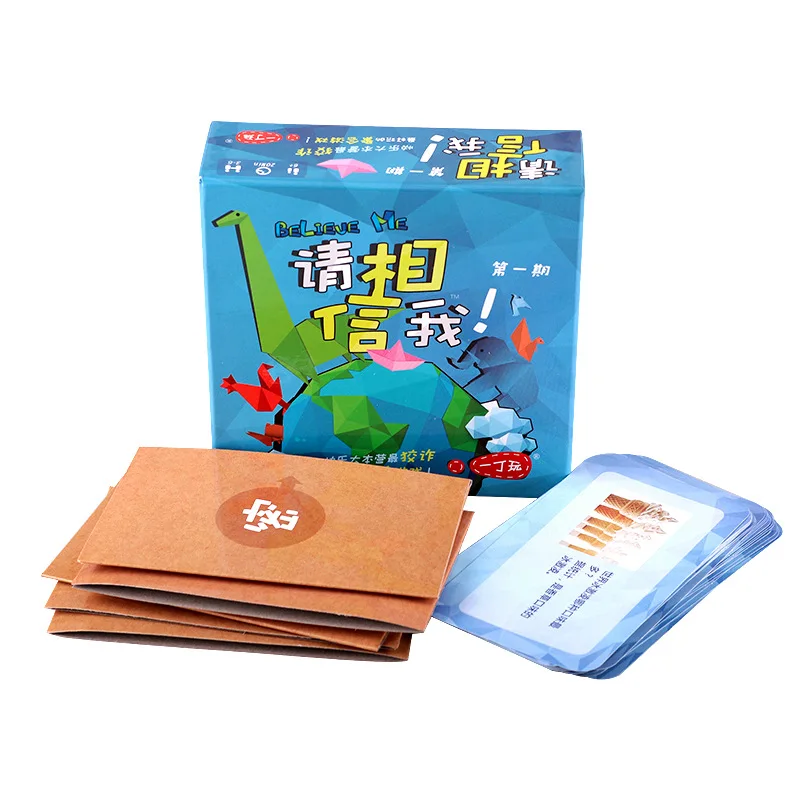 

Please Believe Me Board Games Card Who Is the Undercover Game Upgraded Version of the Party Building Adult Leisure Party Game