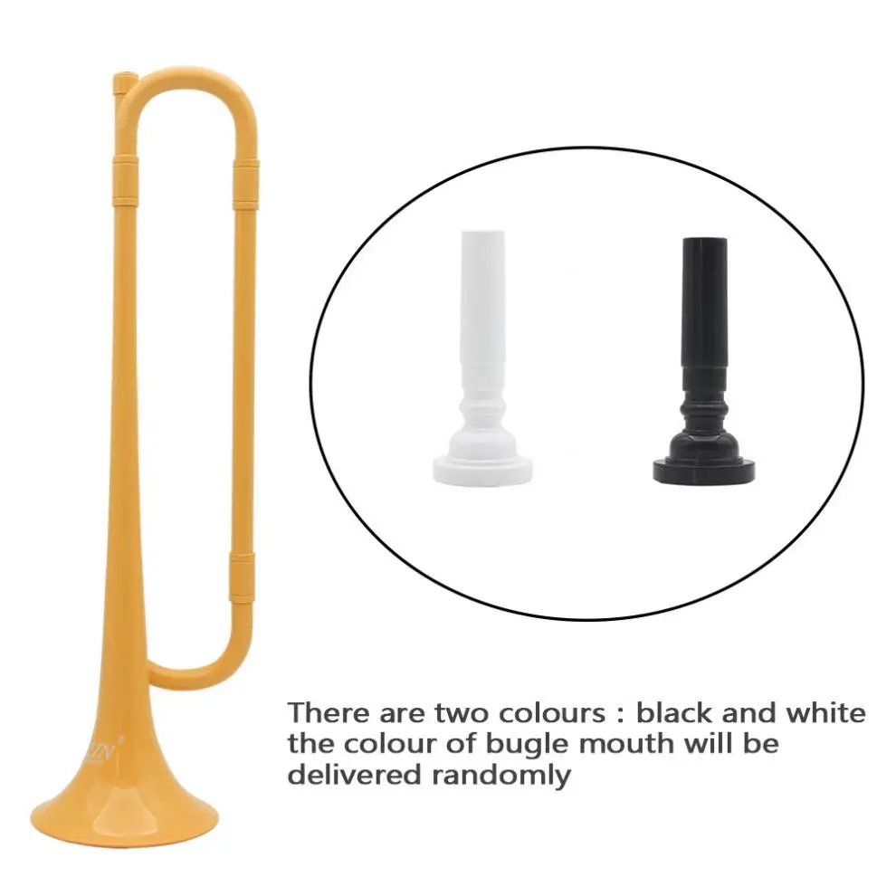 ABS bB key Bugle кавалерия труба тромпит и мундштук Музыкальные инструменты для детей