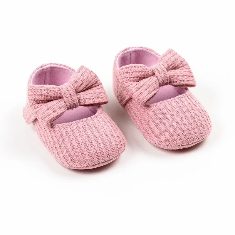 

Baby Girls Cotton Shoes Retro Spring Autumn Toddlers Prewalkers Cotton Shoes Infant Soft Bottom First Walkers Pink Shoes