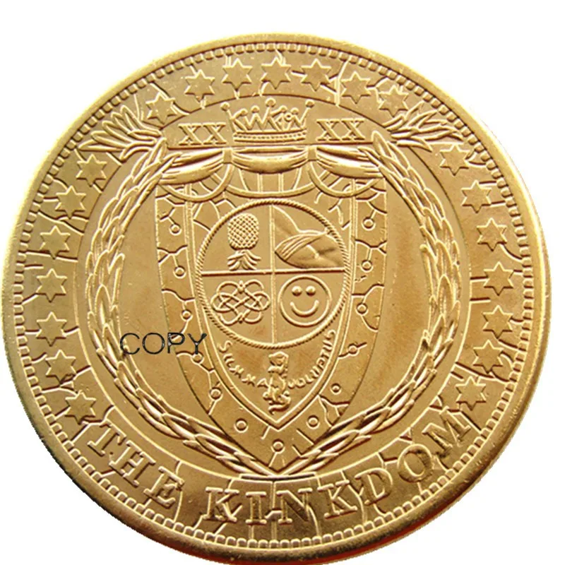 

HB(160)US Hobo Morgan Dollar Skull Zombie Skeleton Silver/Gold Plated Copy Coins