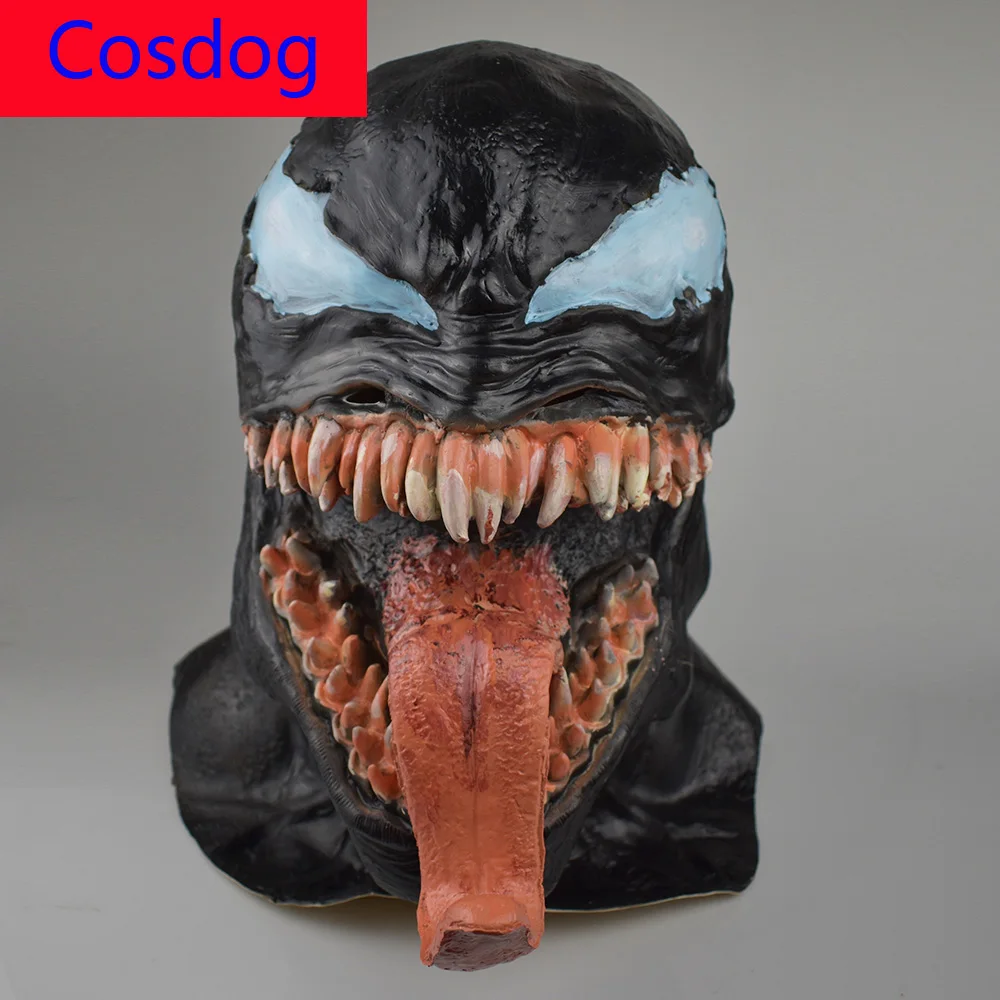 Маска-Веном для косплея Cosdog аксессуары костюмов | Тематическая одежда и униформа