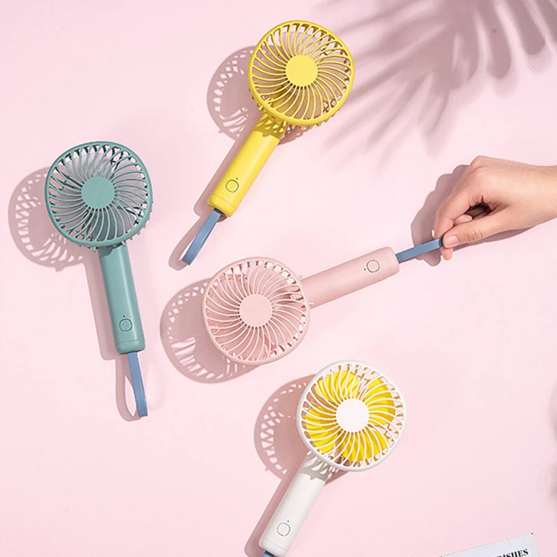 

New Handheld Small Fan Mini USB Charging Small Fan Gift Desktop Dormitory Small Fan