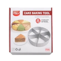 stainless steel cake mould triangular cake mould sliced mousse ring cake slicer kitchen cooking accessories baking tools