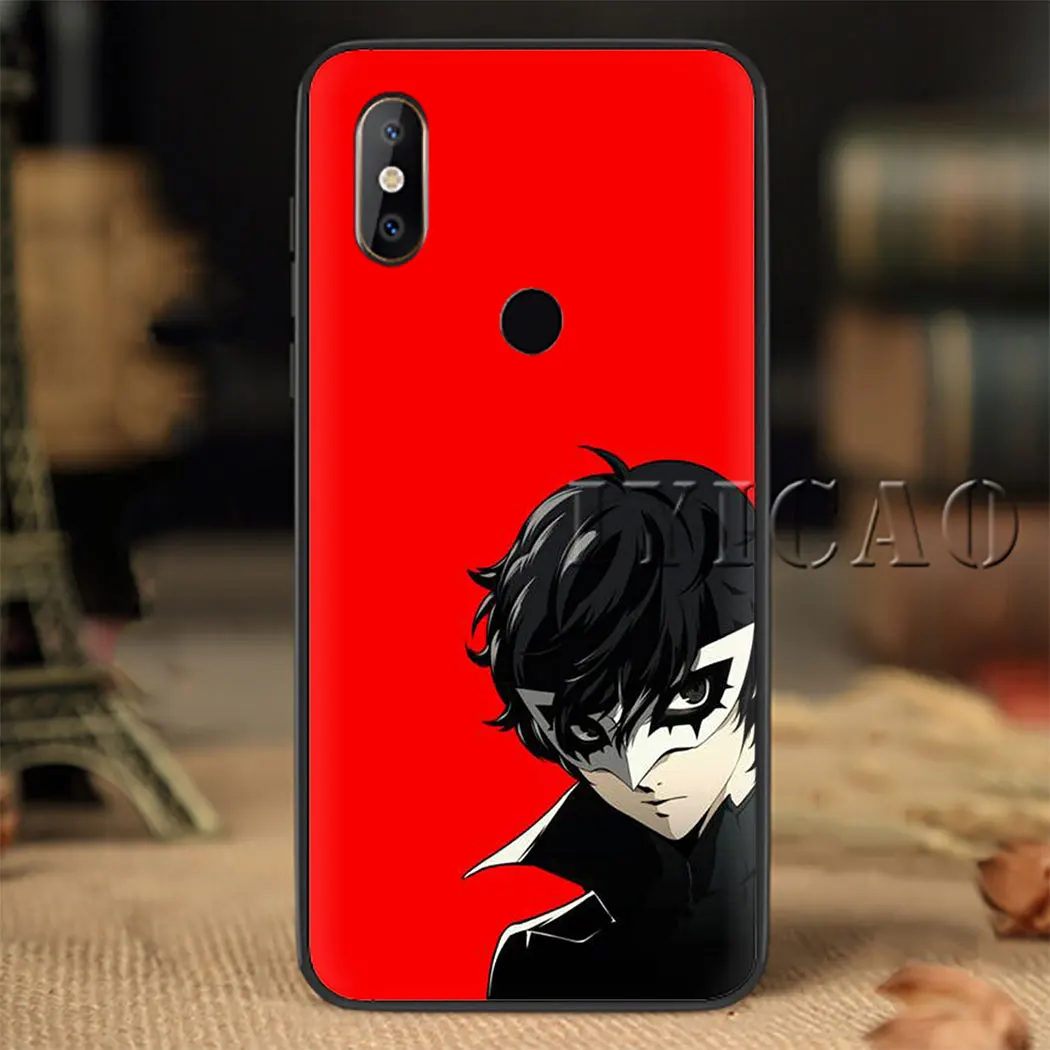 Persona 5 &quot Джокер мягкий чехол для телефона Xiaomi Mi на возраст 6 8 9 SE Honor Lite Pro F1 A1 2 5X