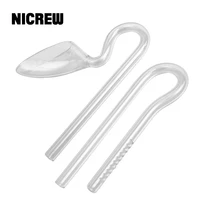 nicrew 10mm mini nano glass lily pipe jet inflow outflow water plant tank filter ada quality fish tank filter accessory