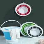5L10L ведро складной ведро для мытья автомобиля на открытом воздухе рыболовные принадлежности для рыбалки круглый промо-Ванная комната Кухня лагерь ведро