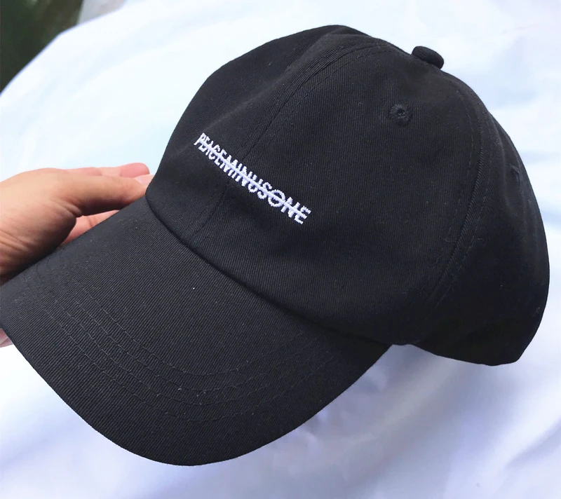 Модная бейсболка с вышивкой Peaceminusone головные уборы G-Dragon Бейсболка унисекс кепки