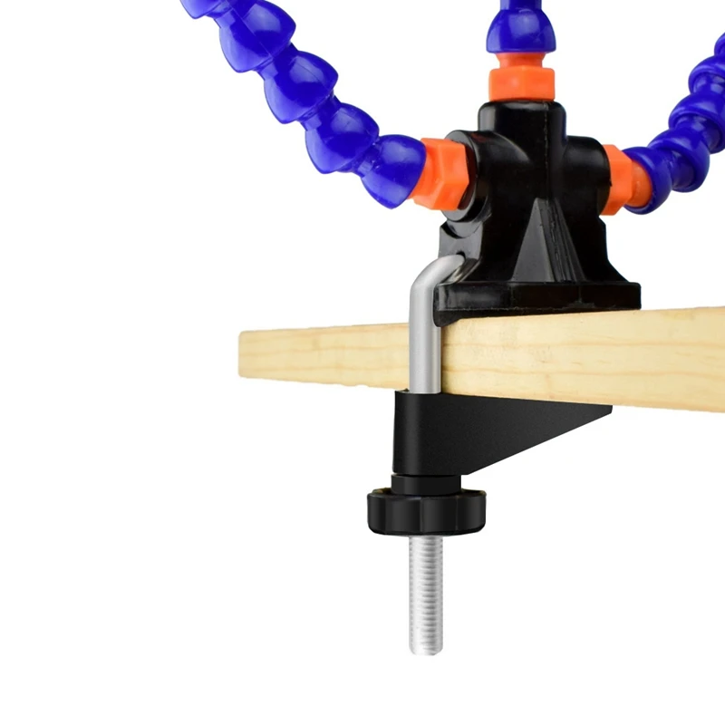 

Desk Clamp Soldering PCB Holder Tool Crafts Repair Helping Welding Station Soldering Third Hand Tool Kit