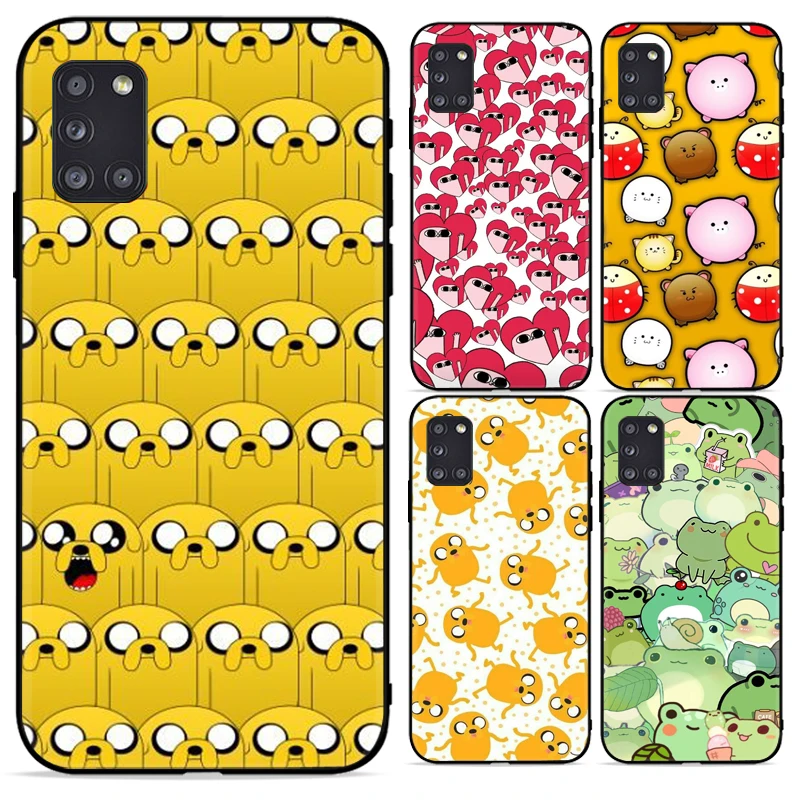 

Cartoon Cute Bunny Dog Elf Phone Case For Samsung Galaxy A31 A32 5G Coque Cases Carcasa Funda