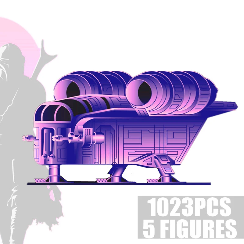 

The Ucs Razor Crest By Model Building Blocks Bricks Kids Christmas Toys Gifts Boy's birthday present brain game