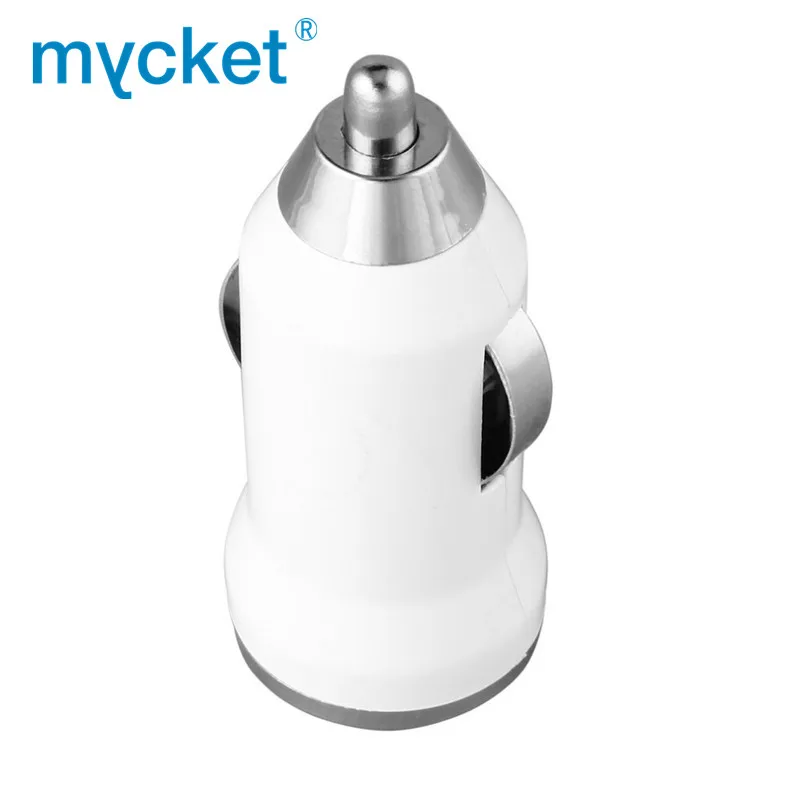 MYCKET цветное Мини Автомобильное зарядное USB устройство быстрый мобильный телефон