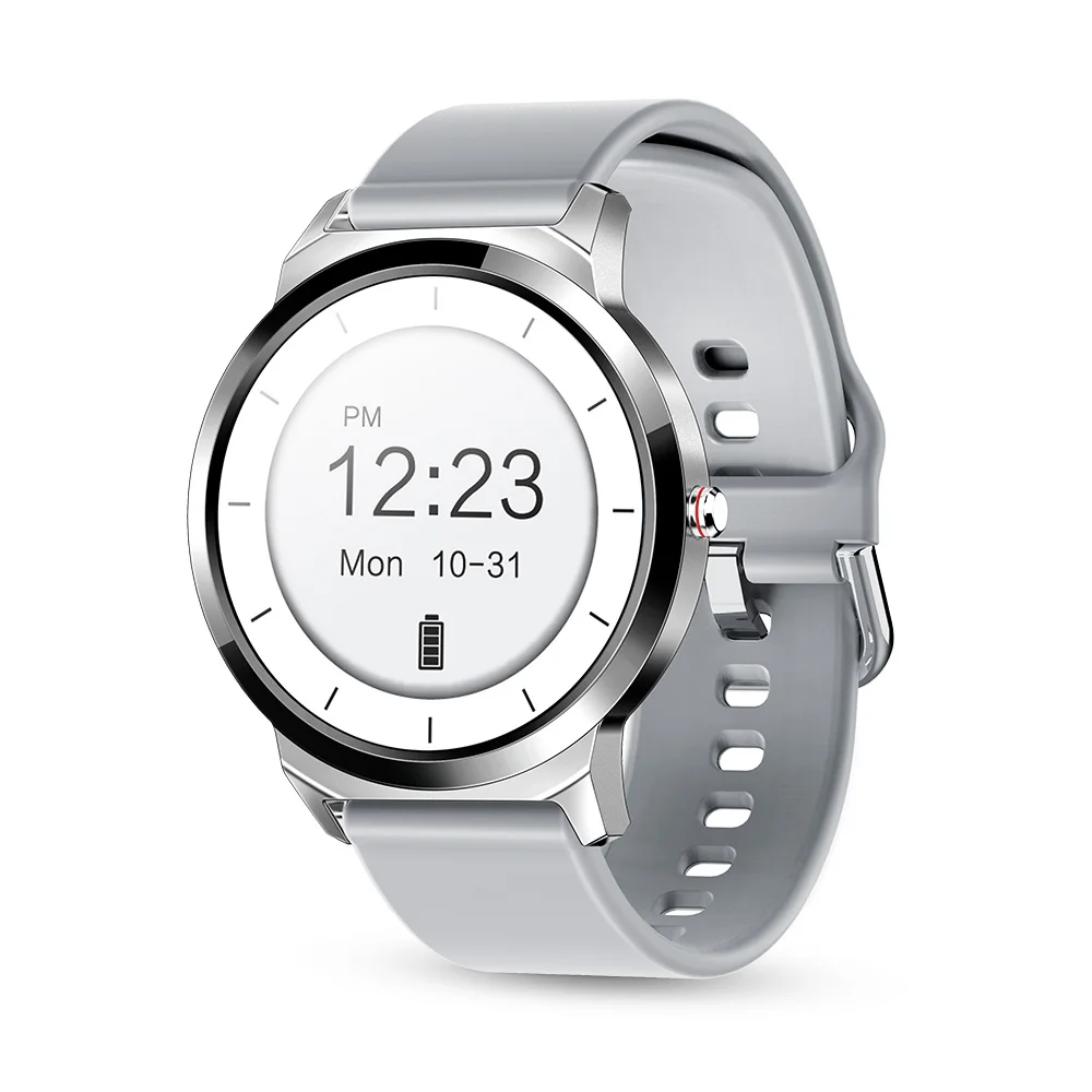 LEMDIOE H6 Pro Смарт часы Полный Круглый сенсорный экран для сердечного ритма