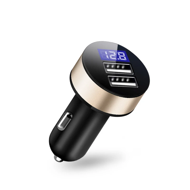 Автомобильное зарядное устройство USB мобильный телефон двойное Usb умный цифровой
