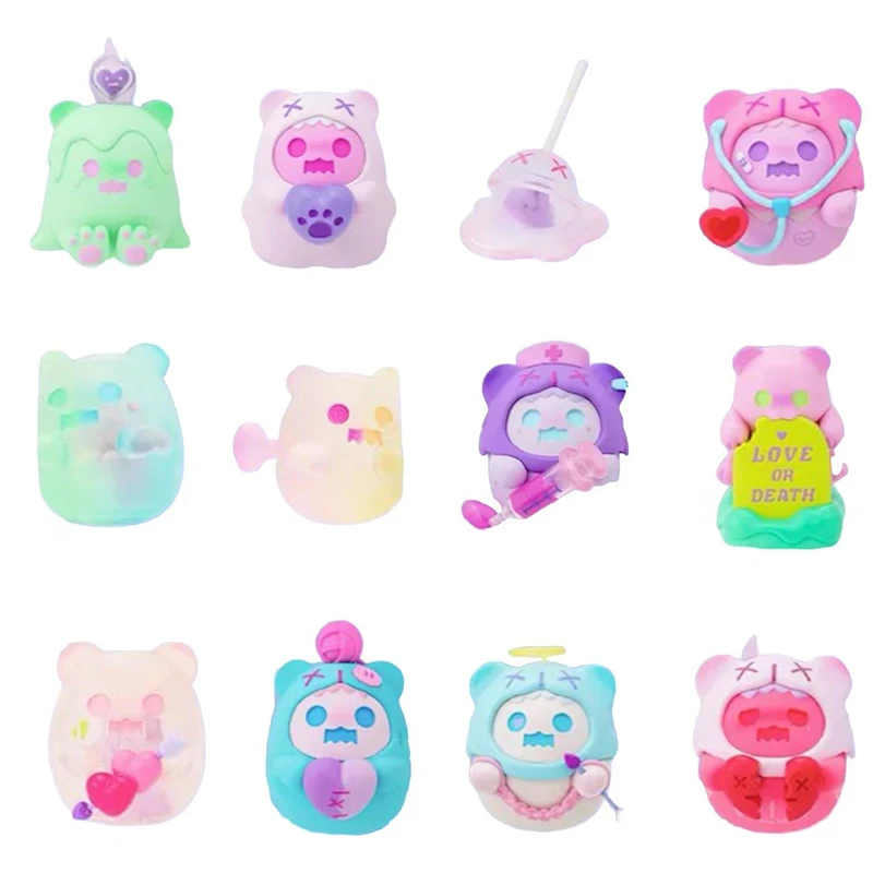 ShinWoo-figura de acci&oacute;n de la serie Love and Death, modelo Original, oso fantasma, caja sorpresa, regalo-1