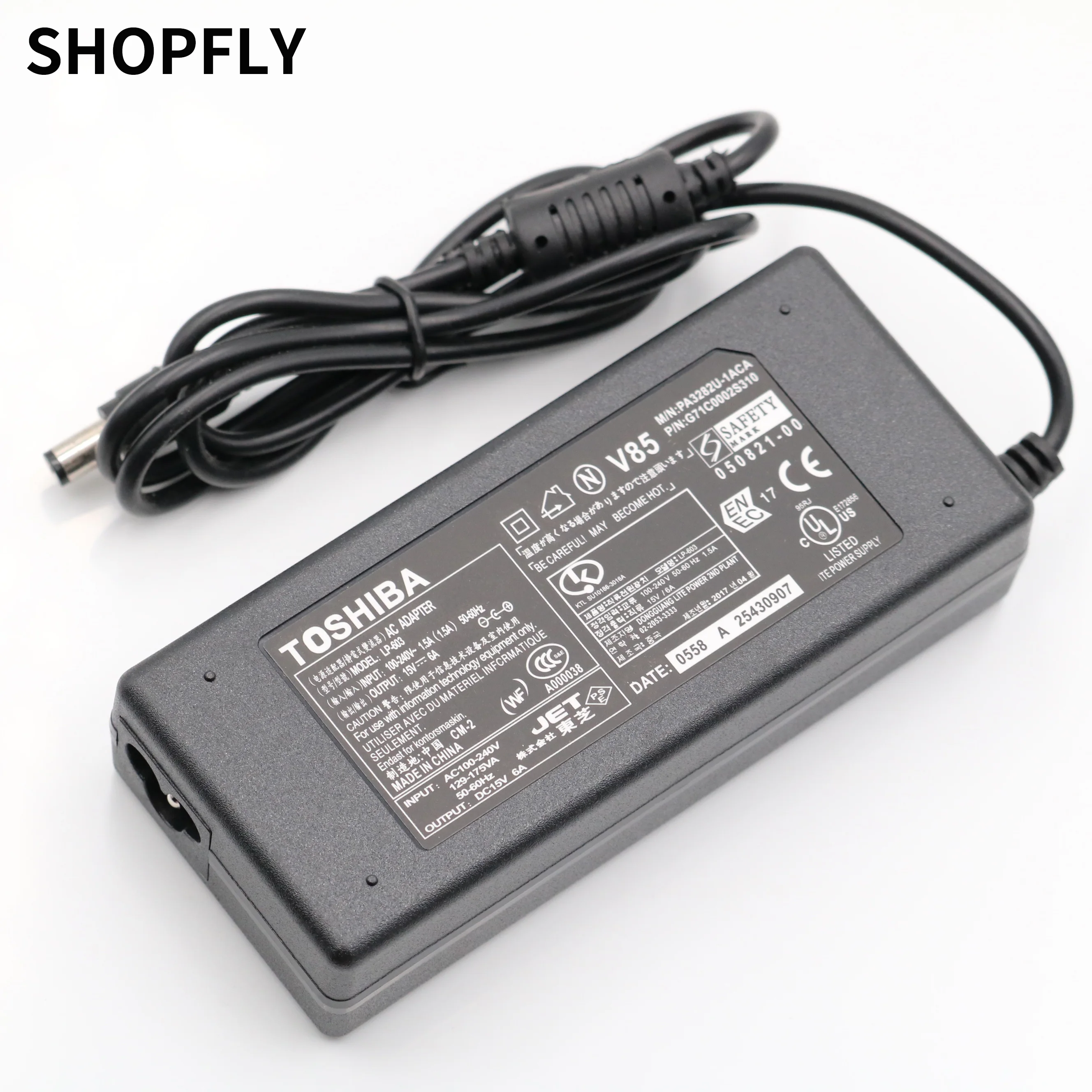 Адаптер питания постоянного тока 15 в 6 А зарядное устройство светодиодный