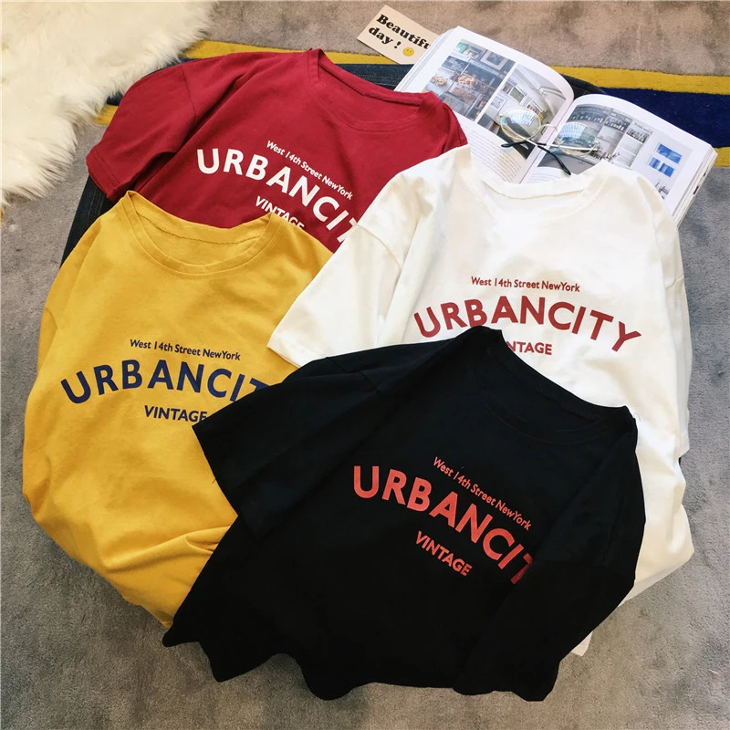 Женская Студенческая свободная модная универсальная одежда Ulzzang в Корейском
