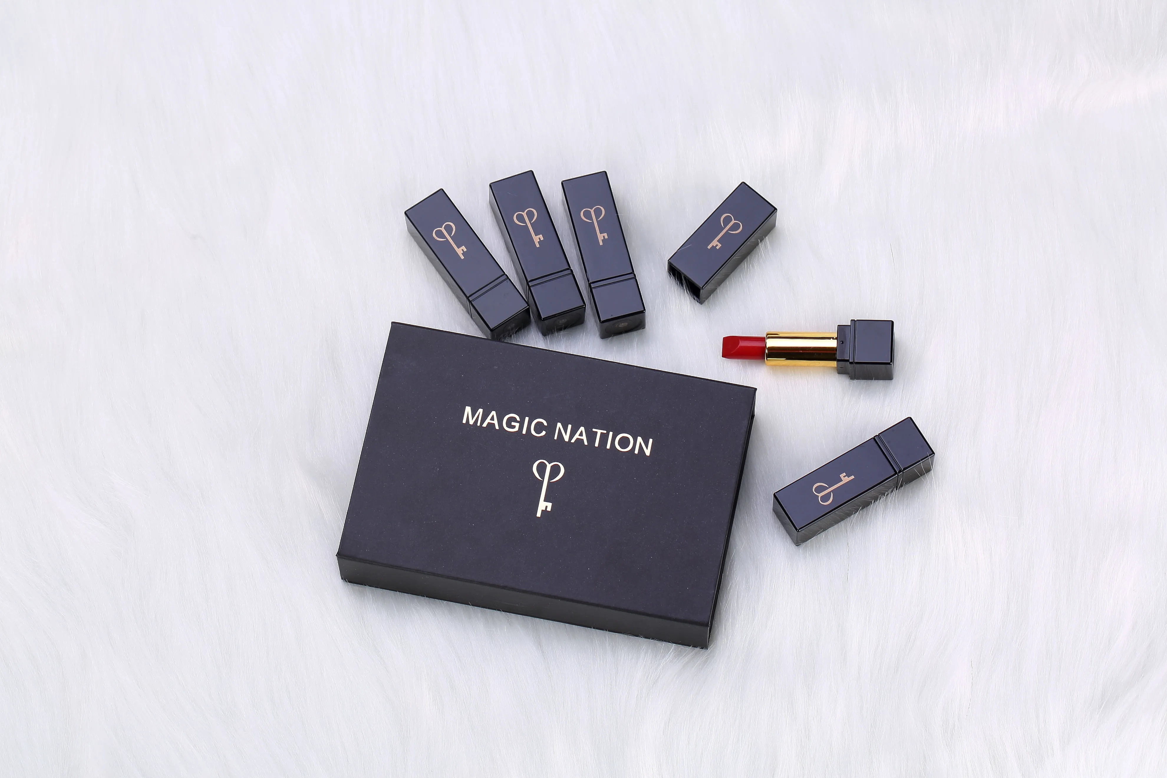 MAGIC NATION, роскошная губная помада, мини, 5 шт., туман, бархат, матовая губная помада, влагостойкая, стойкая губная помада, подарок для девочек