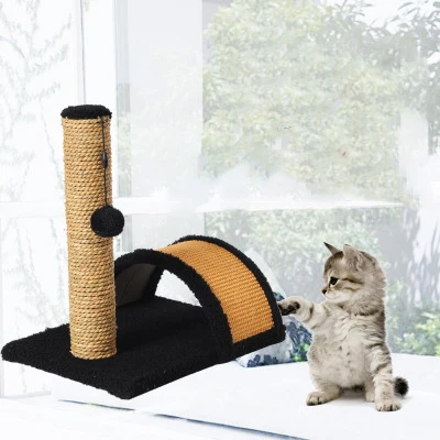 

Interactive Sisal Seaweed Cat Climbing Frame Tree Scratching Post Toys Scratch Pad Board Kitten Climber Grind Claws Toy Pet Nest