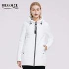 MIEGOFCE 2021новая коллекция куртка женское пальто ветрозащитная стеганка весенняя куртка с необычным дизайном спорт классик для любого выхода с капюшоном качественный наполнитель весенняя женская куртка