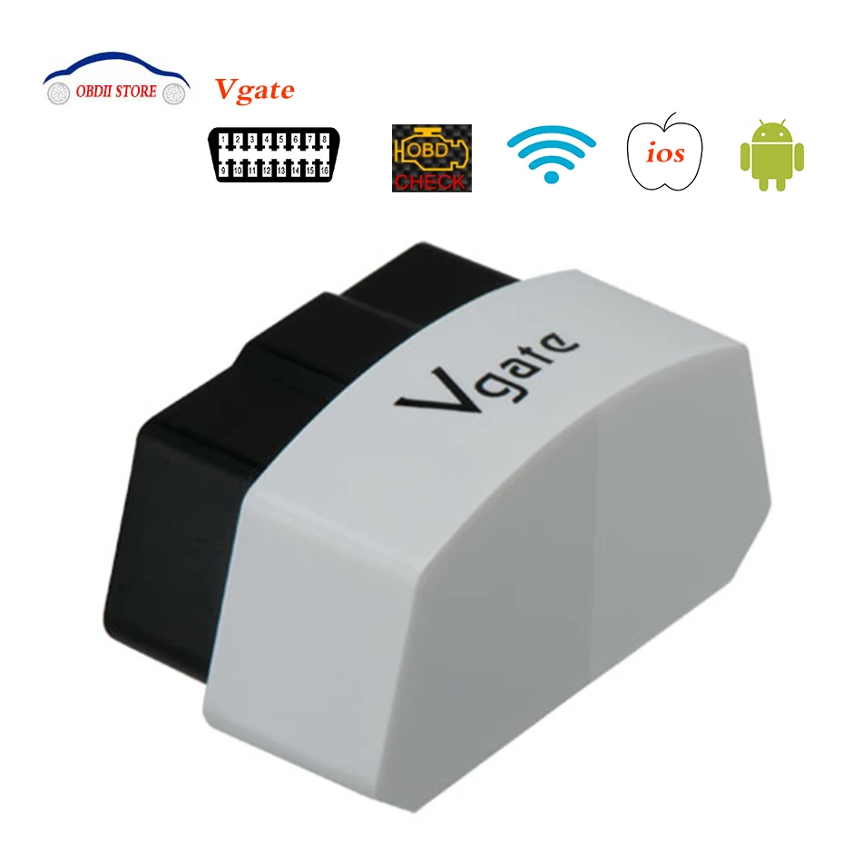 Vgate iCar3 ELM327 OBD2 Wi-fi ELM 327 3 автомобильный диагностический сканер Elm-327 OBDII OBD 2 адаптер