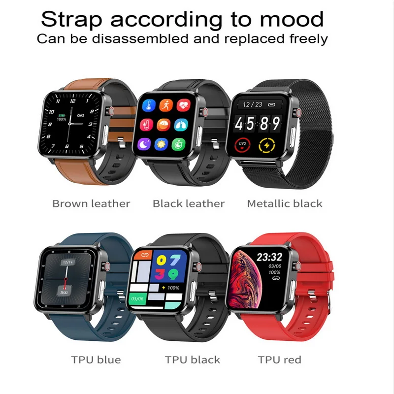 smart watches body temperature blood pressure wearable devices heart rate sleep health monitoring bracelet sport waterproof free global shipping