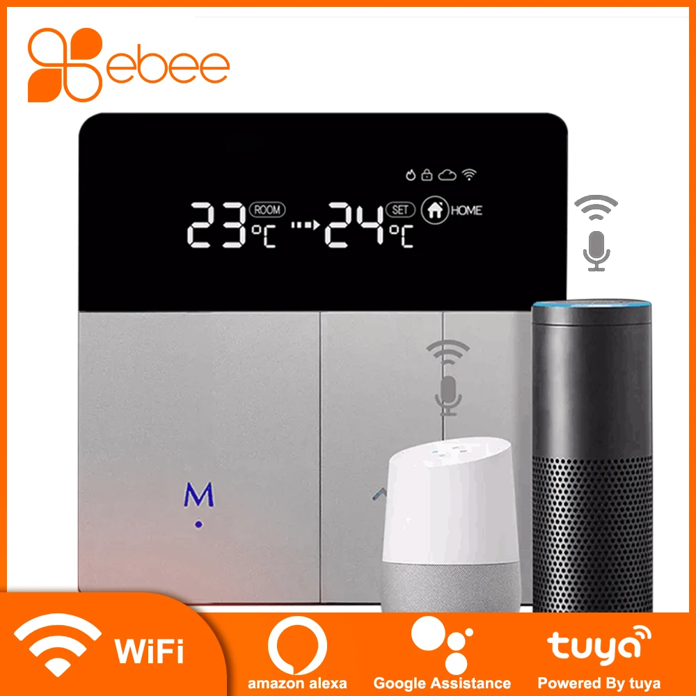 Беспроводной термостат EBEE Smart WiFi контроллер температуры для подогрева воды под