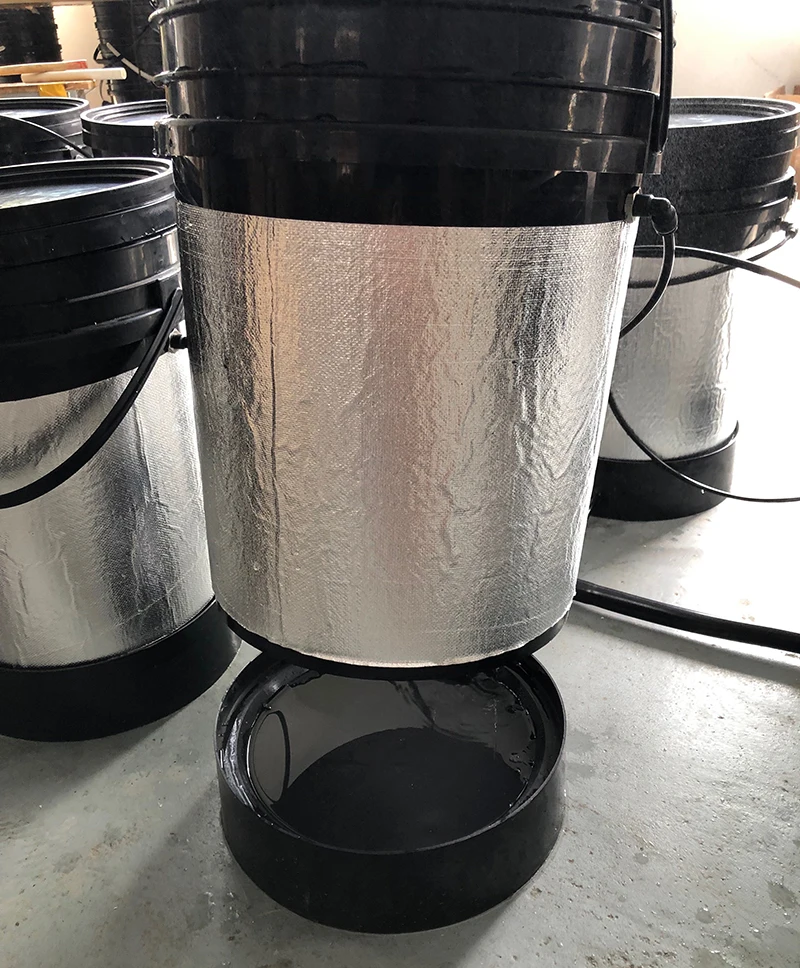Aeroponics system 5x5 галлонный Круглый Ковш. Подвижное ведро клона