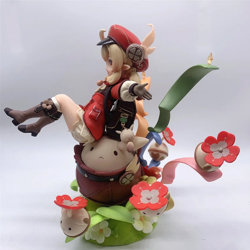 Genshin-figura de acci&oacute;n de Impact Klee Ver Girl, estatua de 17cm en PVC, modelo Magnificent y Spark, juguetes de colecci&oacute;n, mu&ntilde;ecos, regalos-4