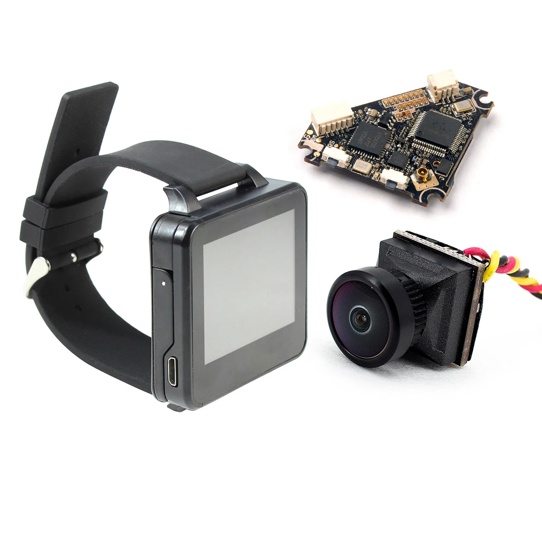 5 8G 40ch 25 МВт 200 мВт переключаемый VTX с DVR Turbo Eos2 2 1 мм 4:3 камера NTSC 200RC FPV часы для