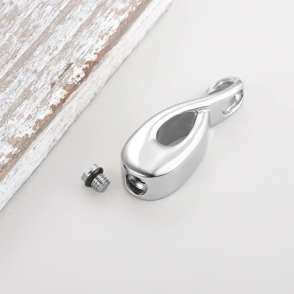 Гравировка имени Мода номер 8 Форма кремация ювелирные изделия для кулон с пеплом