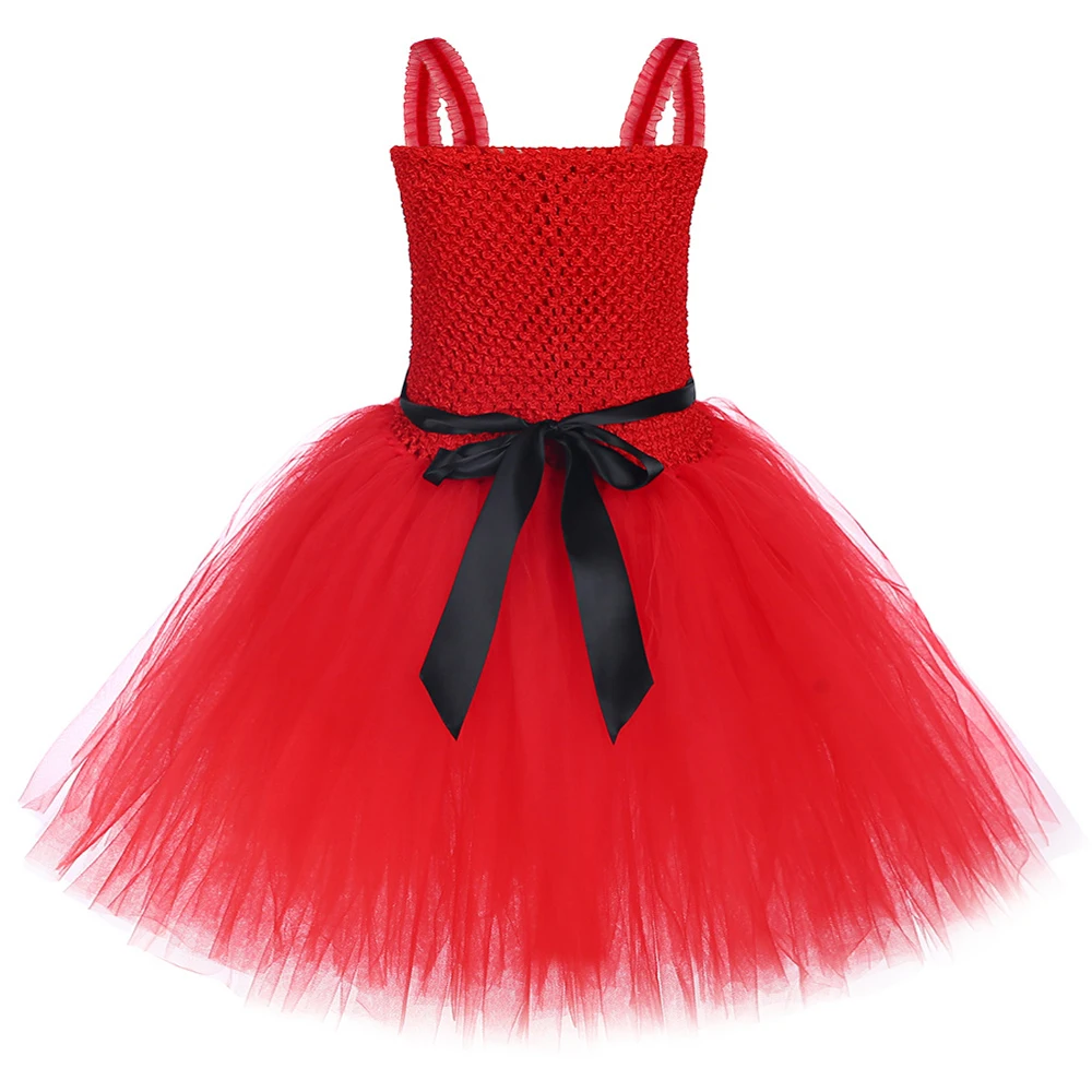 Рождественское платье-пачка для девочек детские костюмы Санта-Клауса платья