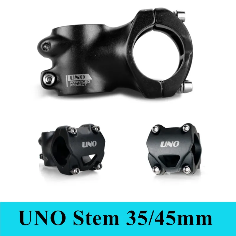 

Bicycle Stem CNC 0 Degree Road Bike UNO Stem Short Aluminum Stems 28.6*35mm/45mm