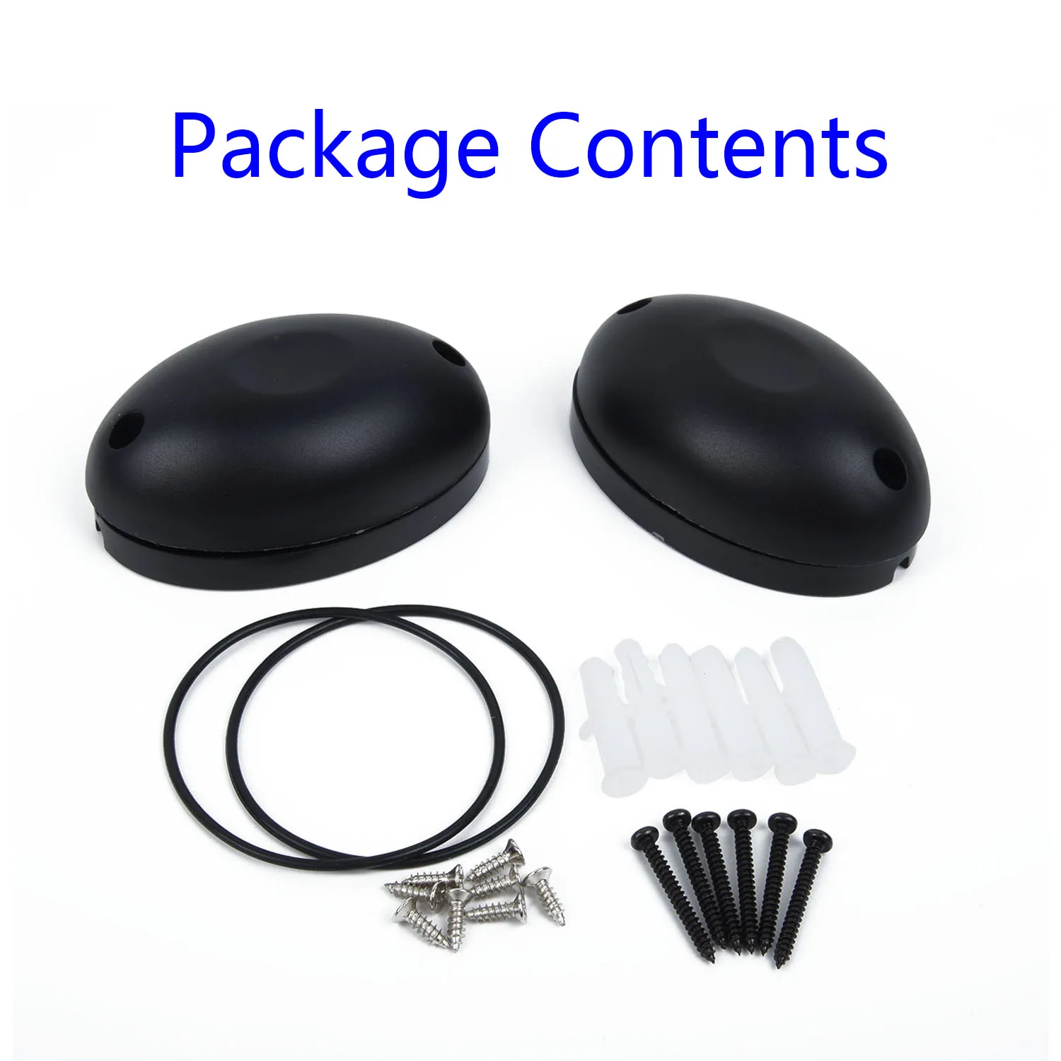 Черный фотоэлемент с инфракрасным датчиком луча 12/24 в для раздвижных ворот