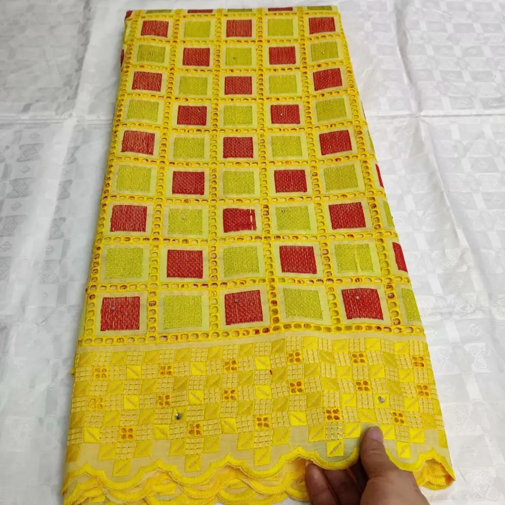 STILL FLY african lace fabric swiss voile laces fabrics high quality 100%cotton in switerland | Дом и сад