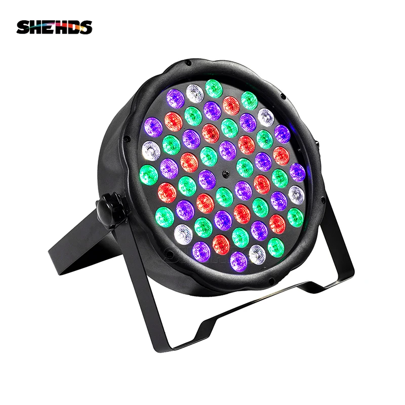 SHEHDS светодиодный 7x18 Вт RGBWA+ УФ-светильник с DMX512 6в1 сценический светильник с эффектом мытья диско-DJ 54x3 Вт 12x3 Вт Мини Светодиодный точечный светильник ing 10 Вт