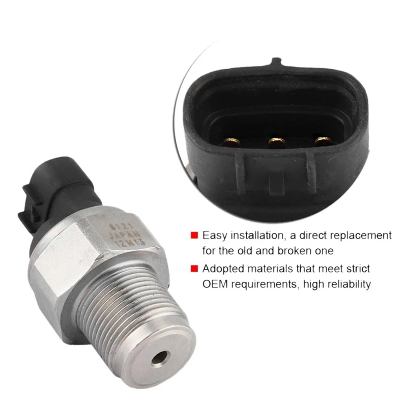 Дизель Common Rail датчик давления топлива 89458 71010 499000 6120 для Toyota Hilux 2AD FTV Hiace D4D 3.0L Avensis