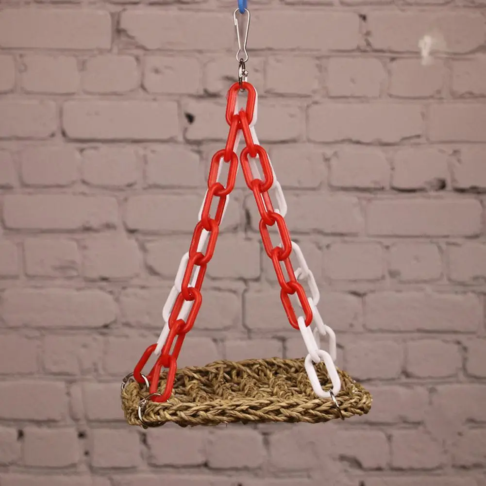 

Pet Вязание веб-качели гамак игрушки для домашних животных для птиц принадлежности для попугаев