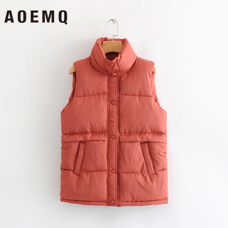 AOEMQ модный жилет для взрослых Винтажный Классический Жилет с воротником стойкой