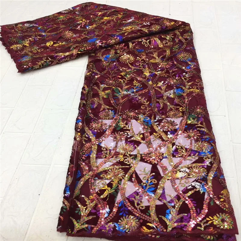 Кружевная ткань 3d высокого качества африканский тюль кружевная с аппликацией