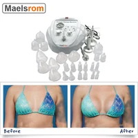 upgrade 24 cups vacuum treatment device for slimming lymphatic drainage breast massager enlargement enhancement butt lifting