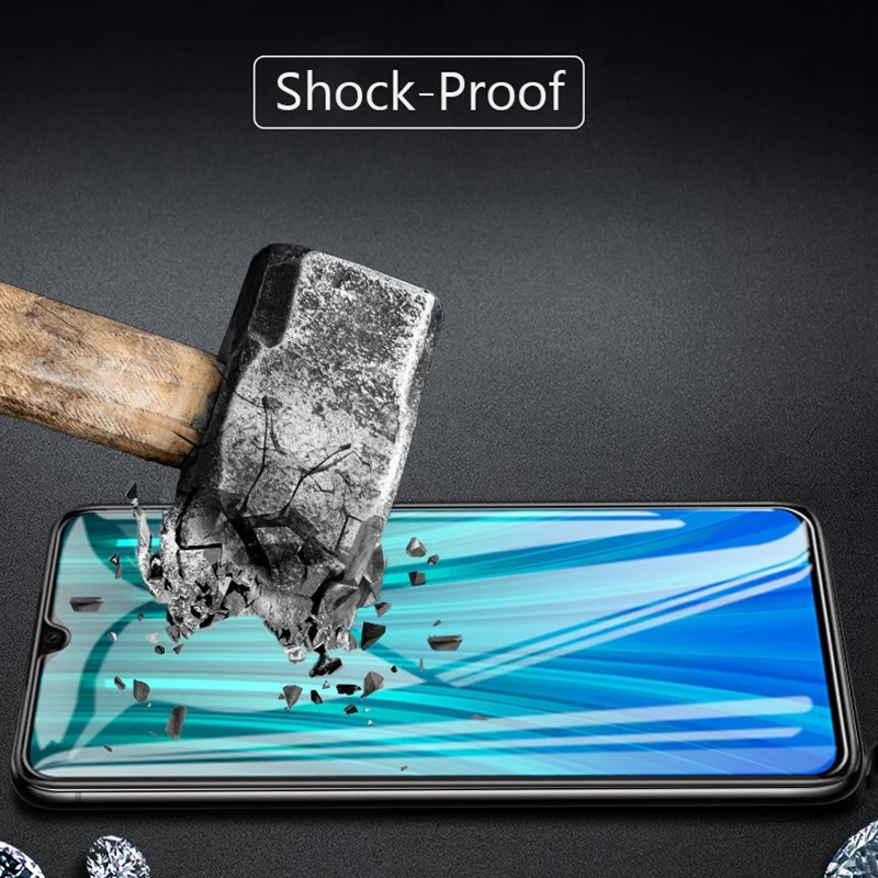 2 шт. закаленное стекло для Xiaomi Redmi Note 8 Pro защита экрана 9H Защитное note 7