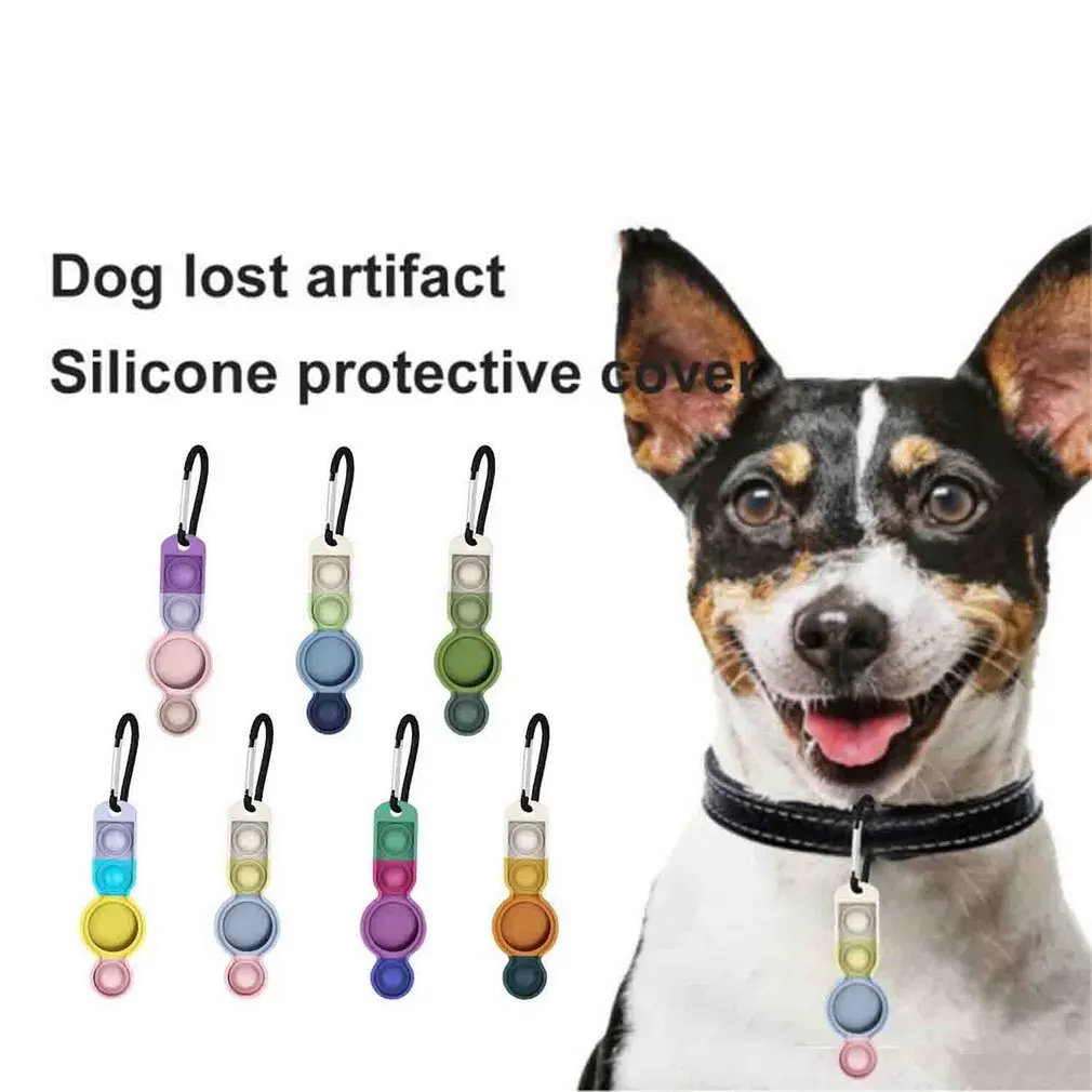 

For Apple Airtags Deratization Pioneer Protective Sleeve For Apple Locator Tracker Anti-lost Device Keychain Protective Sleeve