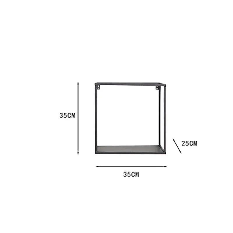 

Gold Storage Racks Hanging Decor Storage Box Flower Pot House Storage Rack Wall Book Figurines Display Crafts Shelves shelf