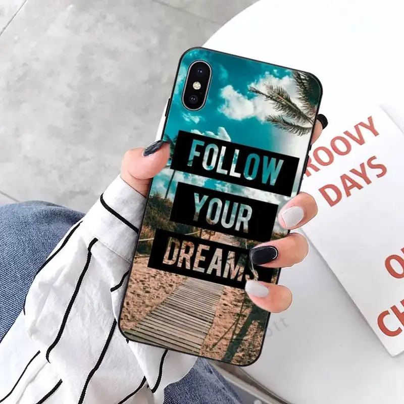 

Travel mountain sea beach quotes Phone Cases for iPhone 11 12 mini pro XS MAX 8 7 6 6S Plus X 5S SE 2020 XR