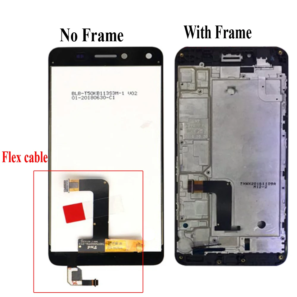 ЖК-дисплей Weida 5 0 дюйма для Huawei Y5 II сенсорный экран дигитайзер 2/Y5II CUN U29 L23 L03 L33 L21 L01