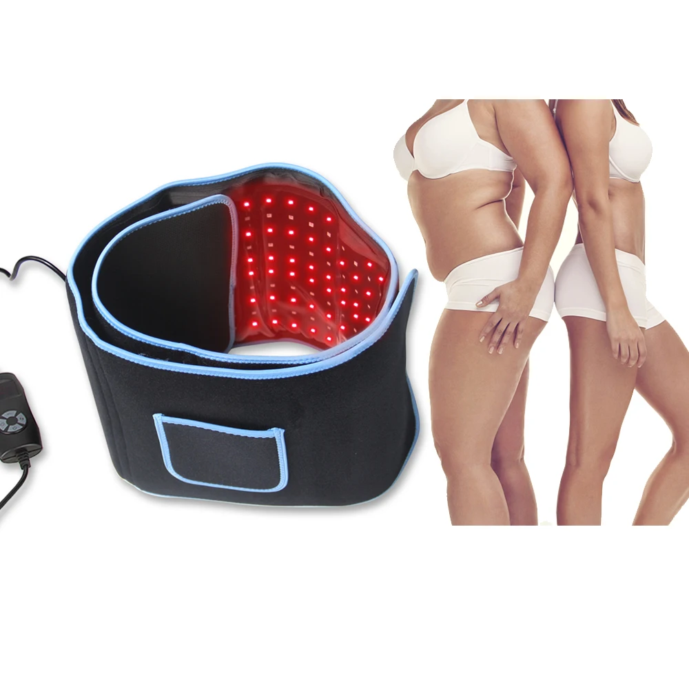 LED Belt Compact Near-Infrared Home Use Wearable Deep Penetrating Low-Level Light Therapy for Pain Relief, Muscle Therapy