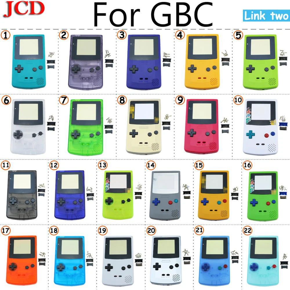 Чехол JCD для GBC Ограниченная серия Сменный Gameboy цветной чехол игровой консоли