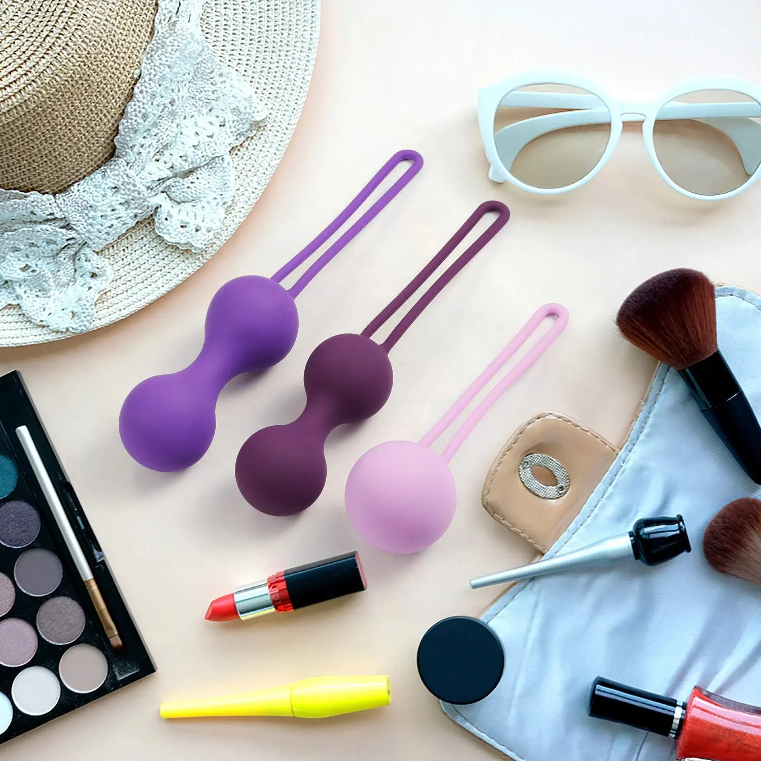 Магия силиконовые гелевые шарики для начинающих мочевого пузыря Управление